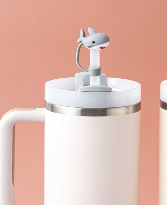 Image du produit I Am Creative Silikon Trinkhalm-Abdeckung passend für Trinkflaschen, Stanley