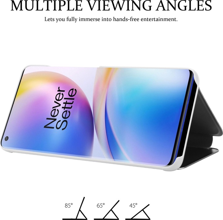 Produktbild Cadorabo Book Smart View Spiegel Cover (OnePlus 8 Pro)
