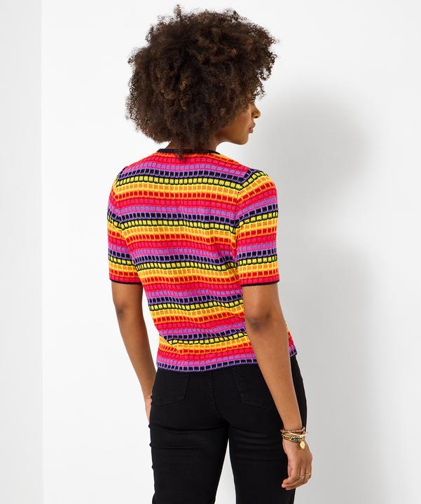 Produktbild Joe Browns Bold Stripe Short Sleeve Cardigan (44)