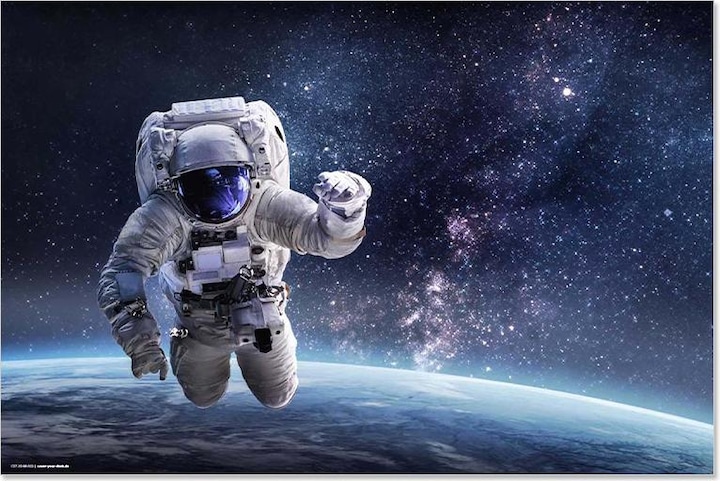 Produktbild CoverYourDesk Schreibtischunterlage Astronaut (60 x 40 cm)