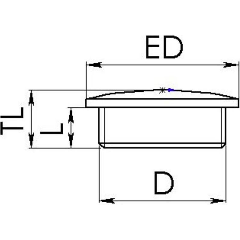 Wiska, Collegamento per cavi, Tappo a vite EMVS20 M20 ottone 1006315