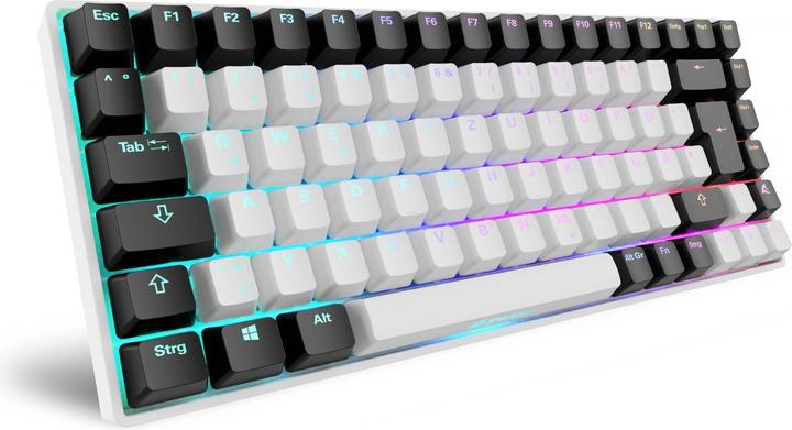Produktbild Sharkoon SGK50 S3 wh Gateron Brown DE (DE)