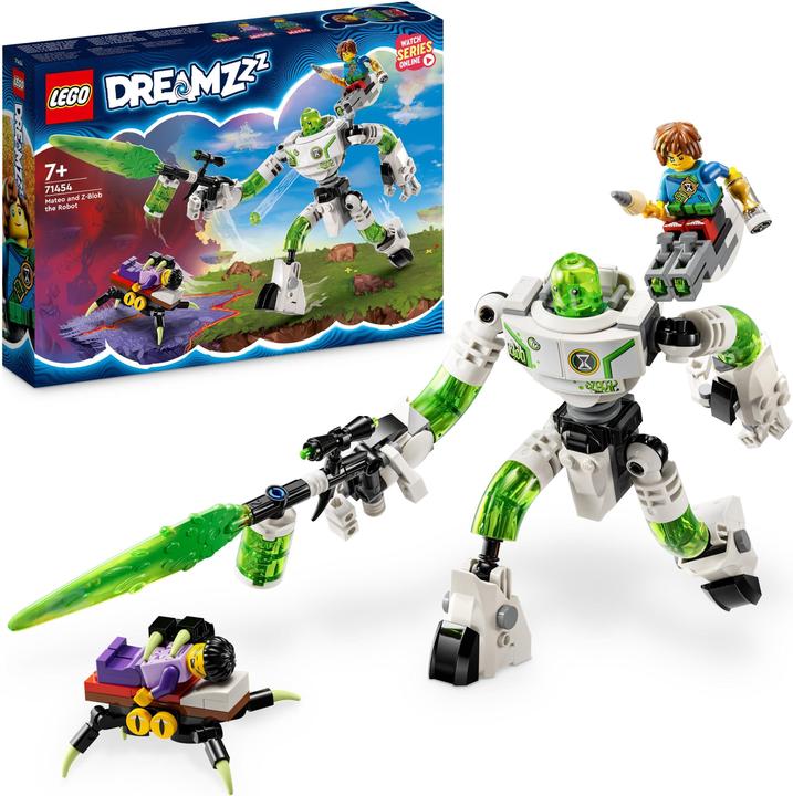 Productafbeelding LEGO 71454 Mateo en Robot Z-Blob (71454, LEGO Dreamzzz)