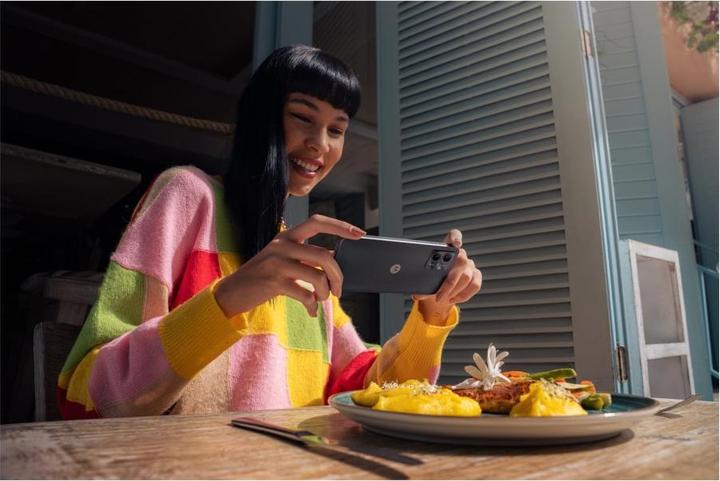 Actual product image Motorola Moto G14 (128 GB, Steel grey, 6.50", Dual SIM, 4G)