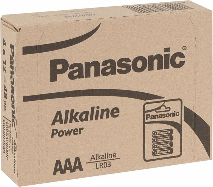 Productafbeelding Panasonic Batterij AAA 12x4s (48 Pcs., AAA)