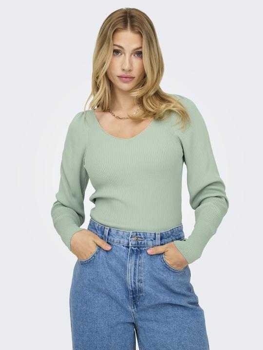 Produktbild Only Normal geschnitten V-Ausschnitt Pullover Gestricktes Oberteil (L)