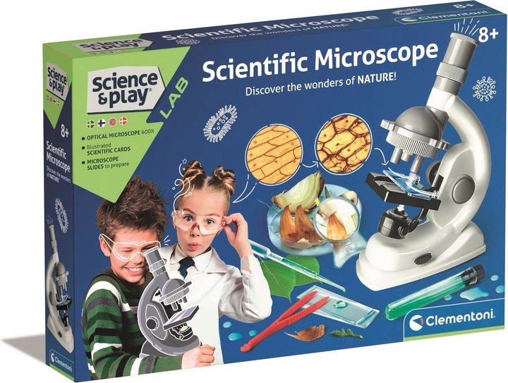 Actual product image Clementoni Science & Play - Microscope (78813)