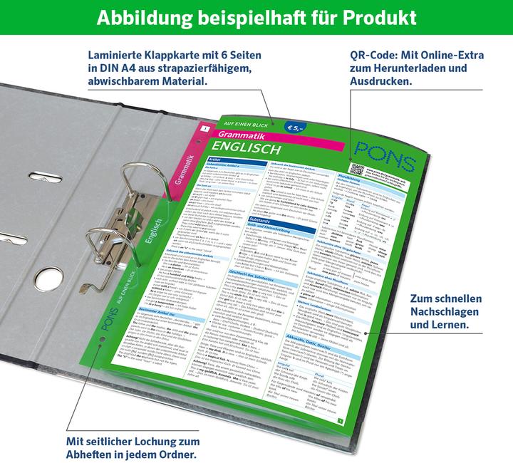 Actual product image Grammatik auf einen Blick Schwedisch (German, Anders, Britta, 2016)