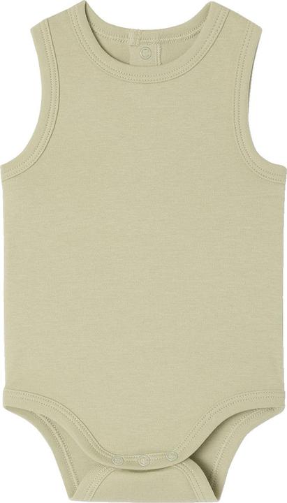 Actual product image Vertbaudet Bio-Kollektion: 5er-Pack ärmellose Baby Bodys mit Tiermotiven (74)