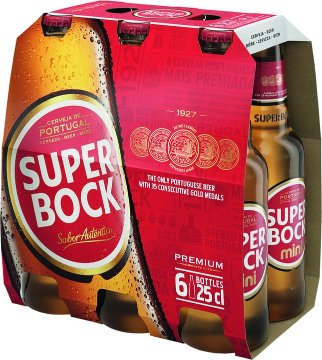 Image du produit Super Bock Entrepôt (6 x 25 cl)