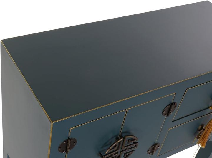 Image du produit Console orientale en chêne et MDF (63 x 26 x 83 cm)