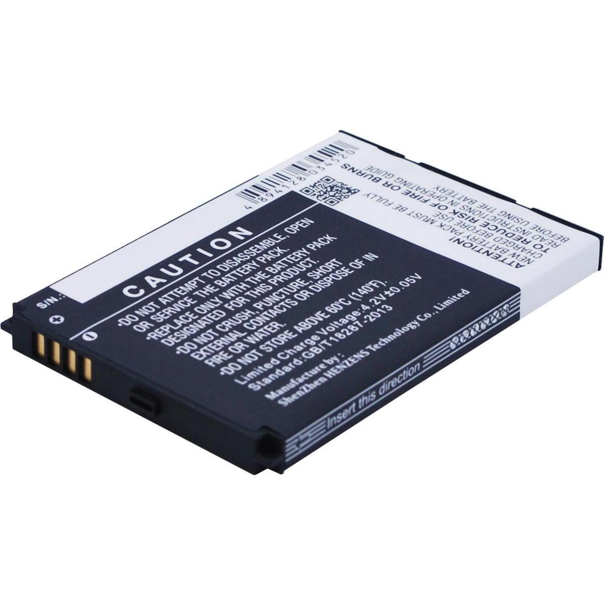 CoreParts Battery for Garmin (Akku), Mobilgerät Ersatzteile, Schwarz