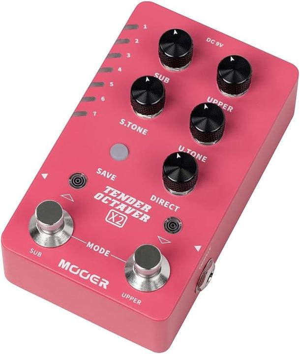 Image du produit Mooer Octaver-effet pour guitare électrique avec pédale (Guitare électrique)