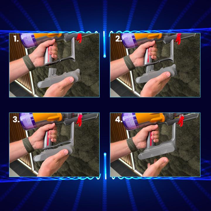 Image du produit Extralink Batterie Akkumulator für Staubsauger Dyson V11 (Click type) 25.2V 3000mAh