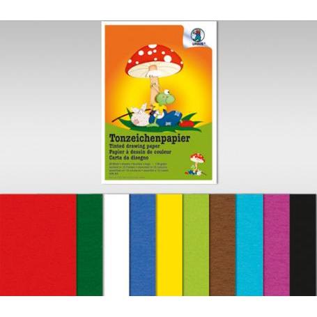 Ursus, Bastelpapier, Tonzeichen-Blöcke (130 g/m², 1 x)