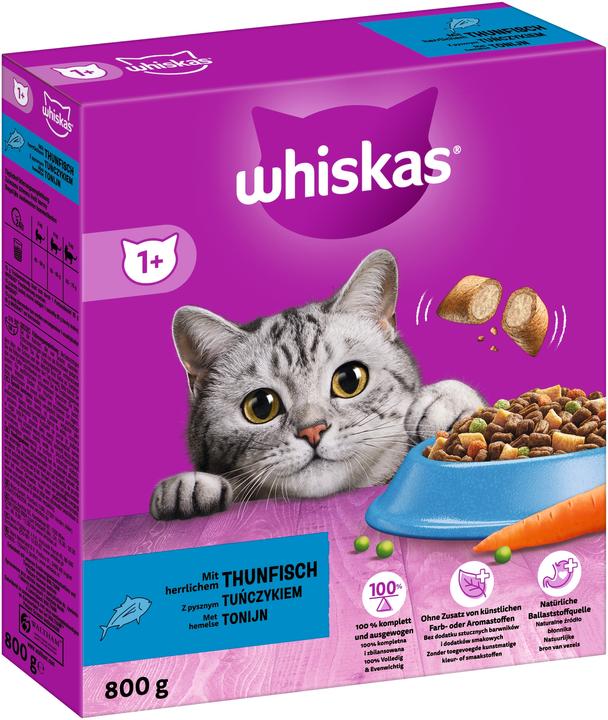 Actual product image Whiskas 1+ With tuna (Adult, 1 pcs., 800 g)