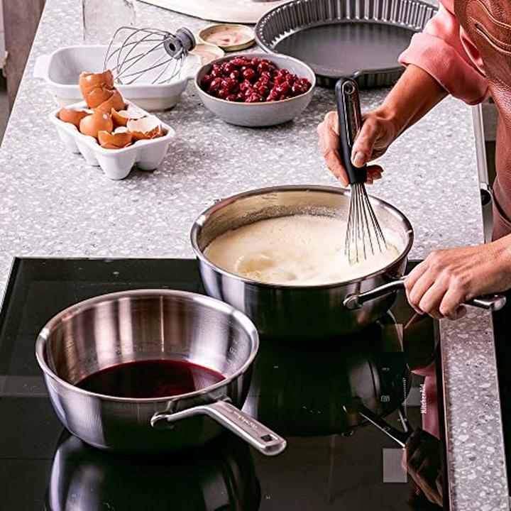 Actual product image KitchenAid Multi-Ply (Saucepan, Stainless steel)