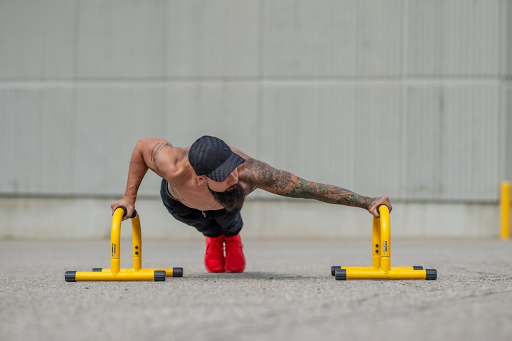 Actual product image Lebert Fitness Parallettes