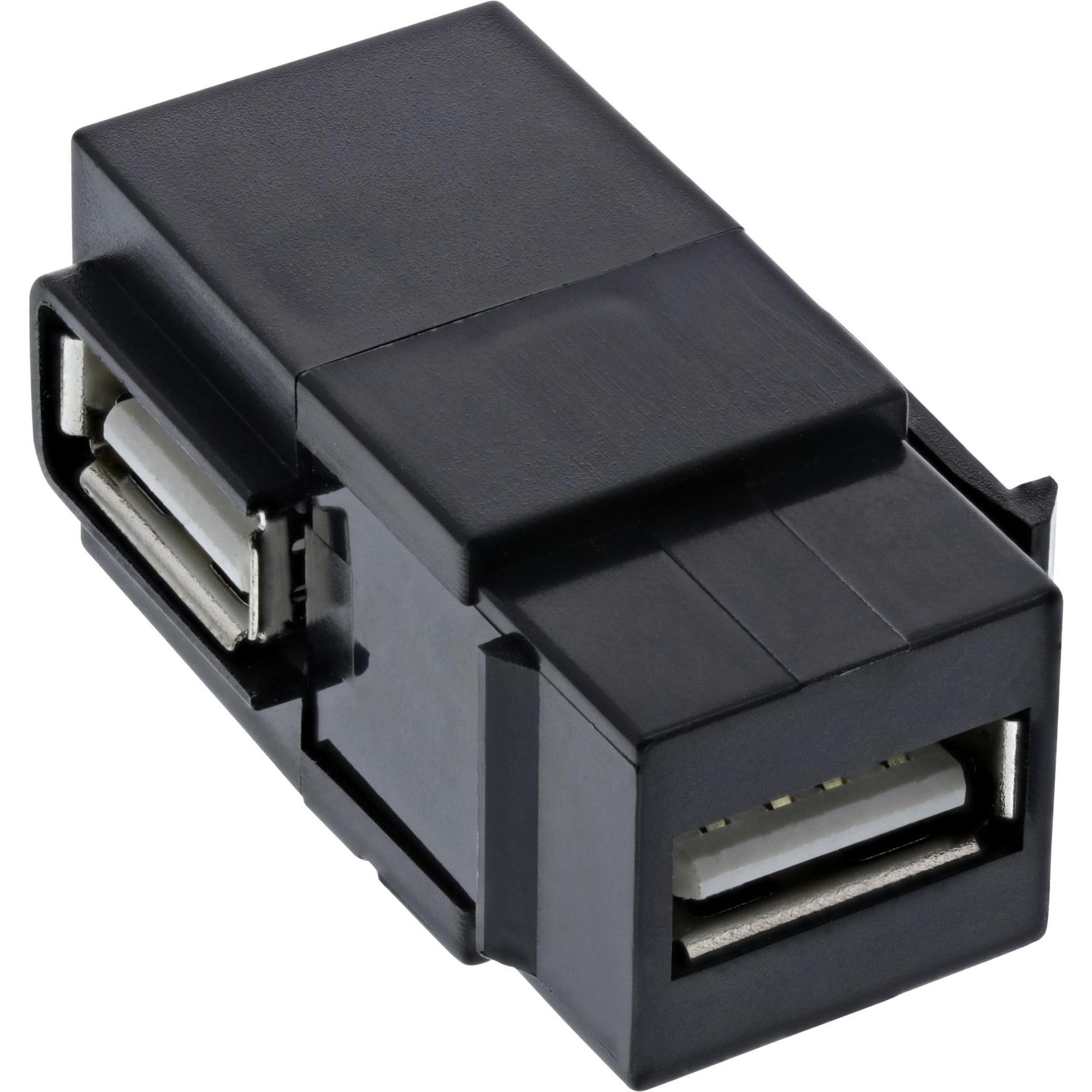 InLine USB 2.0 Keystone Snap-In Einsatz (USB 2.0), USB Kabel