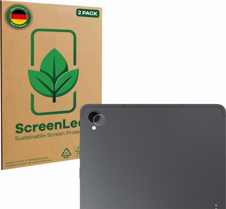 ScreenLeaf Schutzfolie für Samsung Galaxy Tab S11 (NUR Kameraschutz) nachhaltiger Displayschutz Display Schutz (2 Stück, Galaxy Tab S11)
