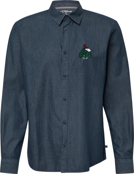 Immagine prodotto s.Oliver Hemd Regular Fit: Hemd mit Peanuts®-Motiv (M)