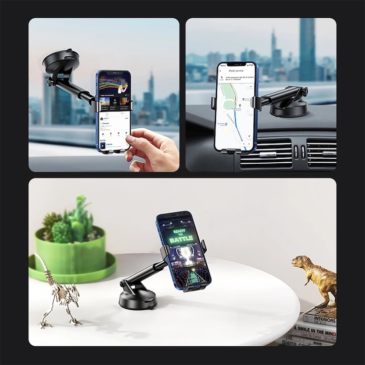 Image du produit Ugreen Porte-téléphone Gravity avec coupelle d'aspiration