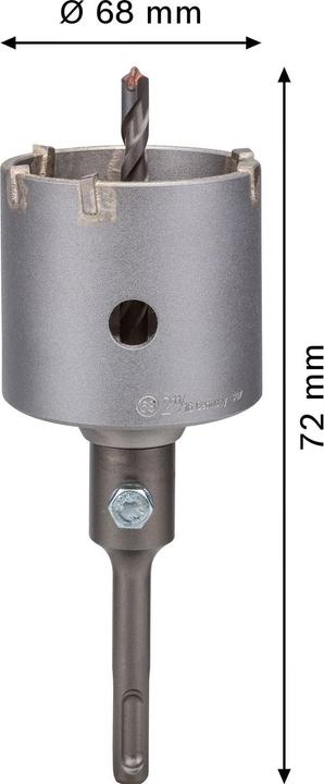 Produktbild Bosch Professional Zubehör PRO SDS plus-5 Core Cutter-Set, 68 x 54 x 72 mm (68 mm)
