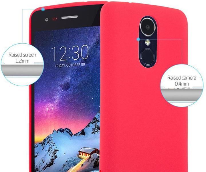 Actual product image Cadorabo TPU Frosted Cover (LG K8 2017)