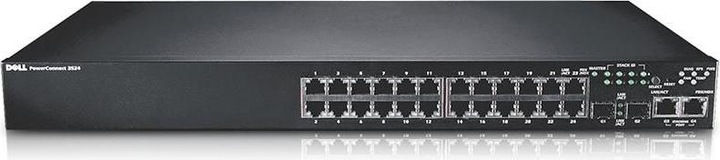 Dell Powerconnect 3524 - Switch 24 Ports Fast Ethernet Rackable (24 Ports)
