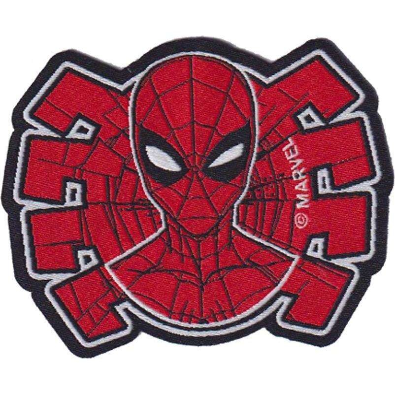 Mono Quick Spiderman Spinne, Applikationen, Rot, Blau