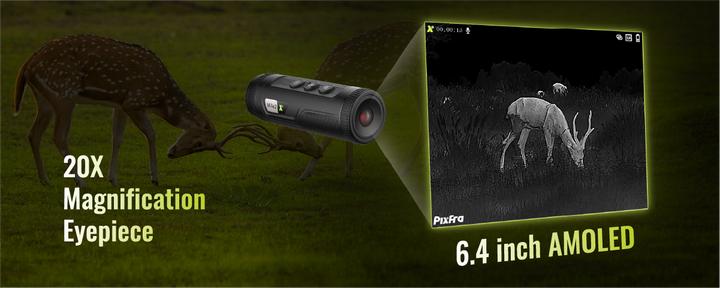 Produktbild Pixfra Mile 2 M425, 400x300, Lens 25mm, Thermal Monocular