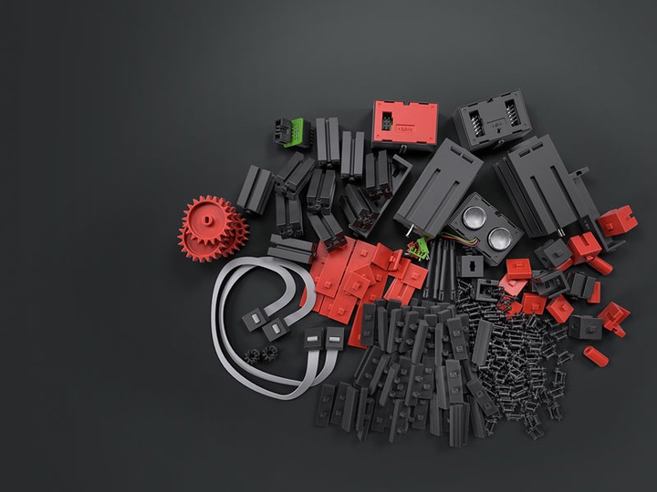 Actual product image Fischertechnik Modulo di espansione per robot Robotics Add On Competition 560842