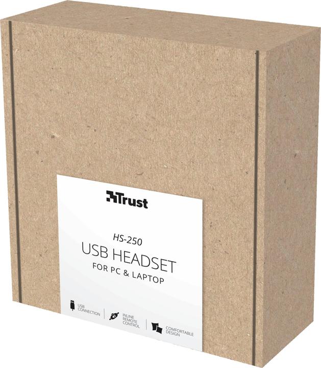 Produktbild Trust HS-250 Headset (Kabelgebunden, USB-A)