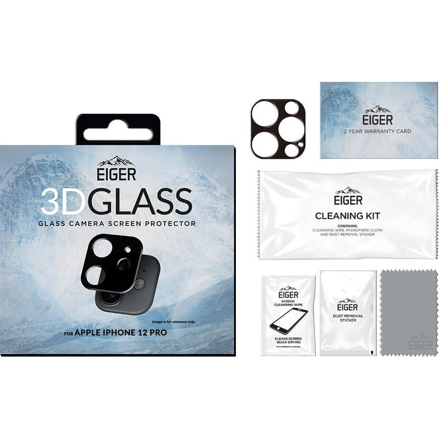 Thumbnail - Eiger Mountain Glass Lens (1 Stück, Apple iPhone 12 Pro), Smartphone Schutzfolie, Transparent