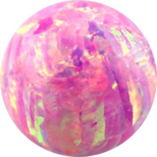 Immagine prodotto Star Piercing Micro sfera rosa opalino (senza ottone, Acciaio chirurgico 316L)