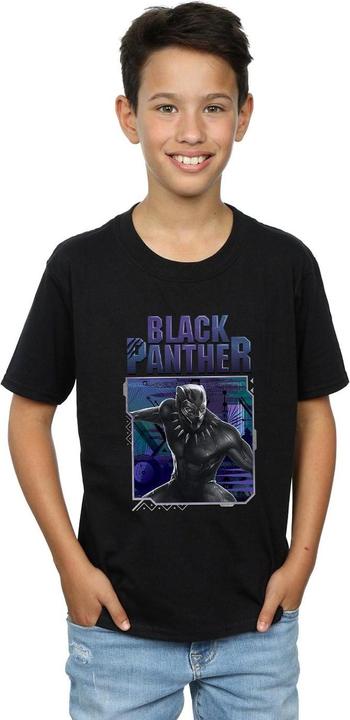 Produktbild Black Jungen Tech Badge TShirt aus Baumwolle (152, 158)