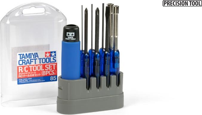 Actual product image Tamiya RC-toolset 8 pcs.