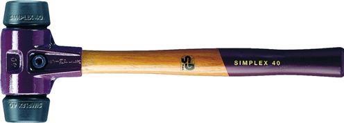 Actual product image Halder SIMPLEX soft-face hammer 60 RUBBER COMPOSITION TE SIMPL (1550 g)