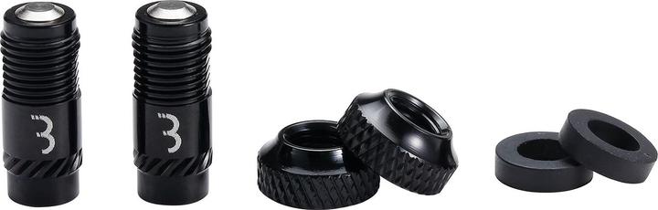 Produktbild BBB Presta CoreCap black, 2 Sück