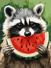 Ideyka Malen nach Zahlen - Saftige Wassermelone