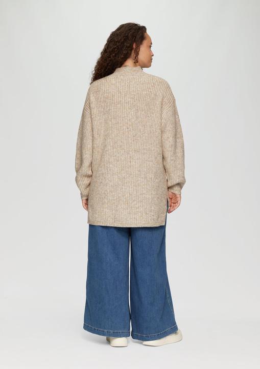 Produktbild S.Oliver Strickpullover Weicher Strickpullover mit Rippstruktur (50)