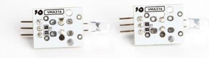 Actual product image Whadda INFRARED TRANSMITTER MODULE (2 pcs)