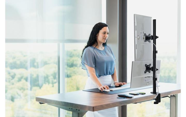Produktbild Kensington Dual Monitorarm Vertikal (Tisch, 32")