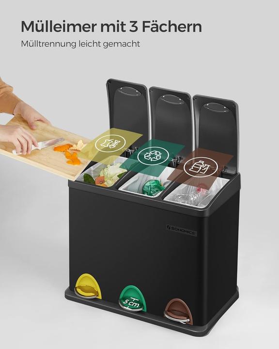 Produktbild Songmics Mülleimer (24 l)