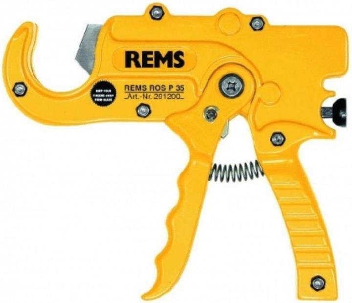 Image du produit Rems ROS P 35 Coupe-tube avec retour rapide 35 mm 1 3/8" ( 291200 R ) (35 mm)