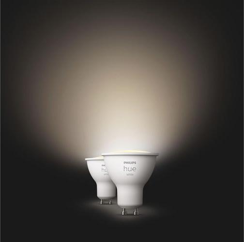 Productafbeelding Philips Hue 4,2W GU10 2P (GU10, 400 lm, 2 x)