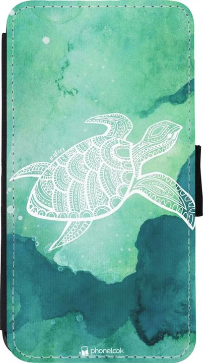 Actual product image PhoneLook Coque Wallet noir Turtle Aztec Watercolor (Apple iPhone 11 Pro)