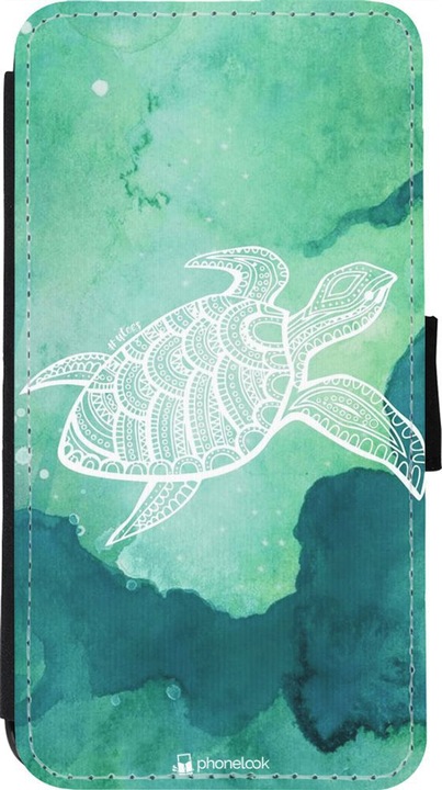 Immagine prodotto PhoneLook Portafoglio Coque noir Tartaruga Azteca Acquerello (Apple iPhone 11 Pro)