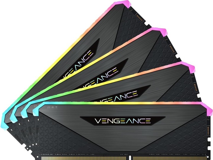 Image du produit Corsair Vengeance RGB RT (4 x 8GB, 3600 MHz, RAM DDR4, DIMM)