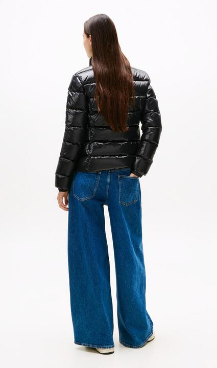 Actual product image Tommy Jeans Slim Zip Print Down Jacket (L)